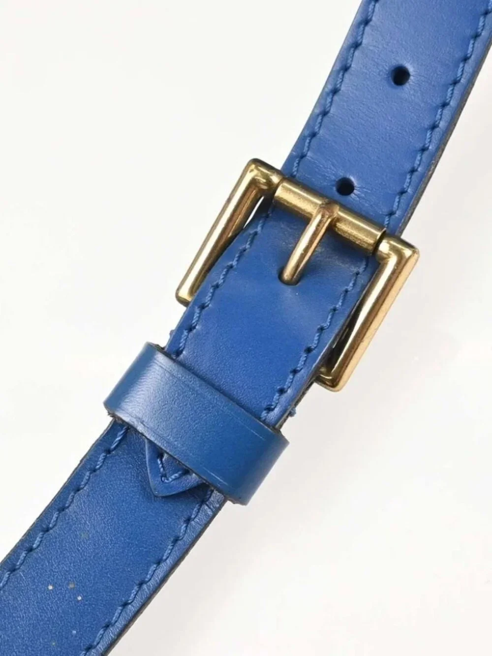 LOUIS VUITTON BLUE EPI NOE SHOULDER BAG